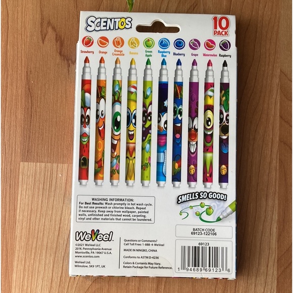 Scentos Scented Fine Line Markers - Picture 6 of 6